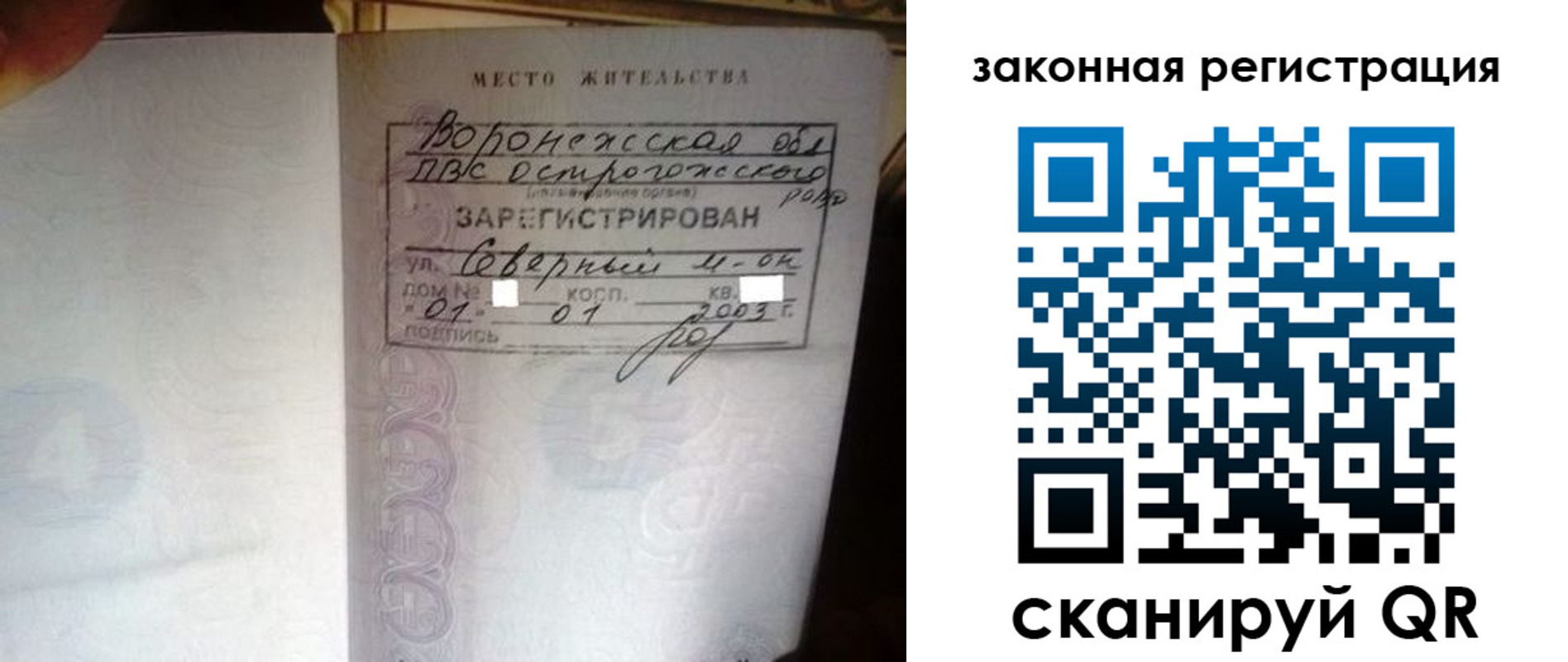 прописка поиск в Звенигороде